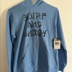 Hurley Sweater/Hoodie “surf and enjoy” Size Large Boys